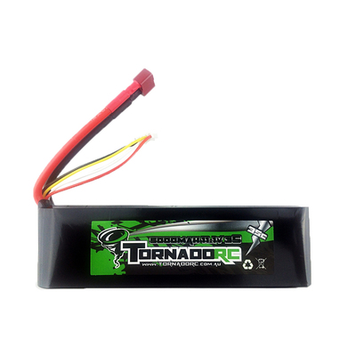 TORNADO RC 5000mah 11.1v 40c DEANS SOFT CASE 3S