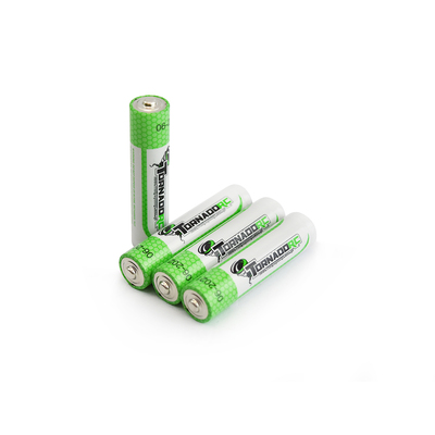 Tornado RC AAA Size Battery 4 Pack Super Alkaline