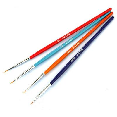 USTAR HIGH FINISH PAINT BRUSH SET (4PCE) 