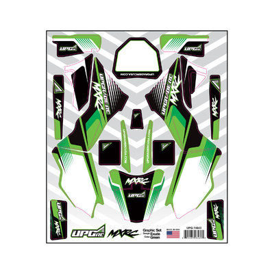 UpGrade RC Graphic Set for Losi® Promoto MX (Exude) (Green)