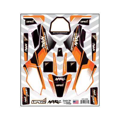 UpGrade RC Graphic Set for Losi® Promoto MX (Exude) (Orange)