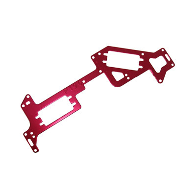 GV V2302R V2000 RADIO PLATE RED