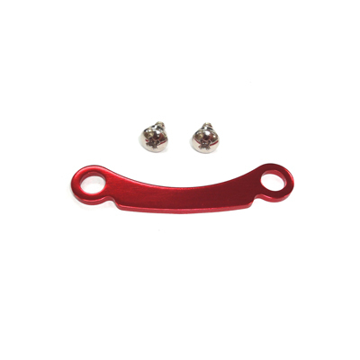 GV VA30751RE SERVO SAVER STEENING PLATE T=2MM.RED