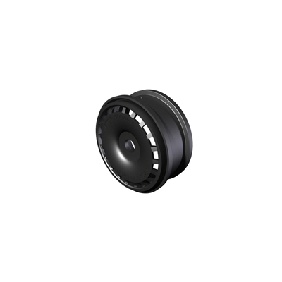 Venom 1/8 Buggy Off Road Wheels Black (2)