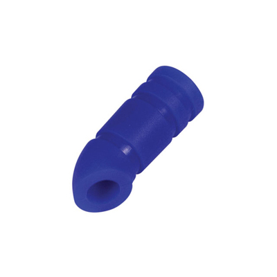 Venom 1/10th J Exhaust Coupler - Blue 2pcs
