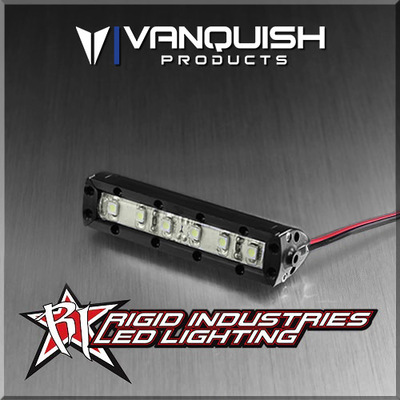 Vanquish Rigid Industries 2" LED Light Bar Black Anodized