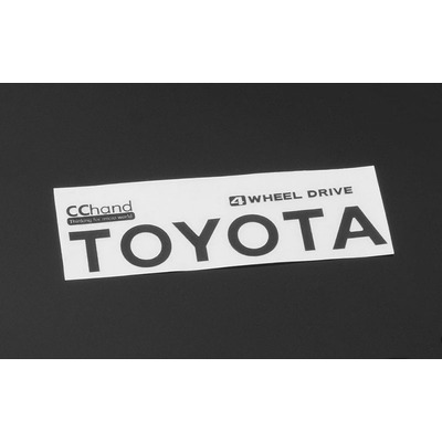 Metal Rear Emblem for TF2 Mojave Body (Black)