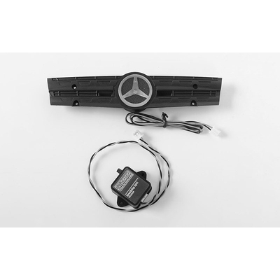 Ambient Light Grill Logo W/Strobe Effect Unit for Mercedes-Benz Arocs 3348 6x4 Tipper Truck (A)