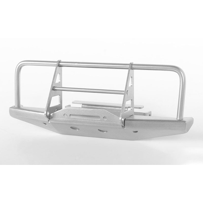 Steel Front Winch Bumper for 1/18 Gelande II RTR W/BlackJack Body (Silver)