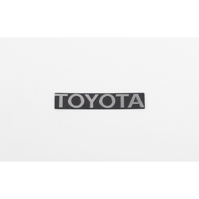 Front Steel Toyota Grille Decal