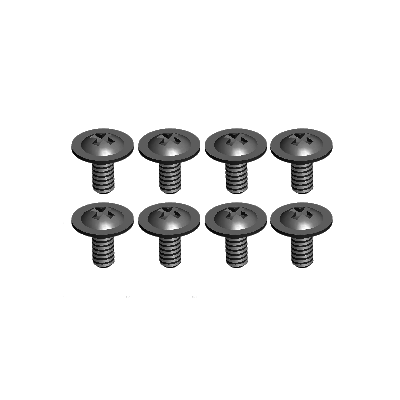 Phillips pan head with media screws 2.0*4 PMW