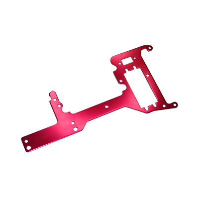 GV XV3021R RADIO PLATE 2MM- RED