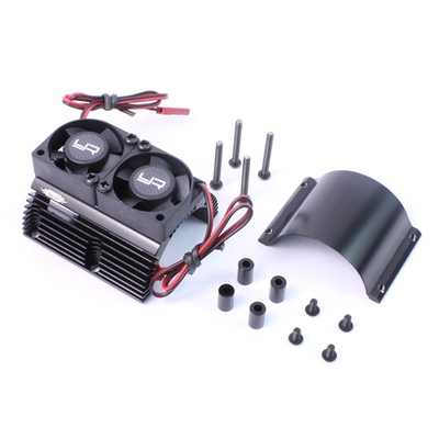 Yeah Racing Heatsink w/ Twin Tornado Fans for 1/8 Motors