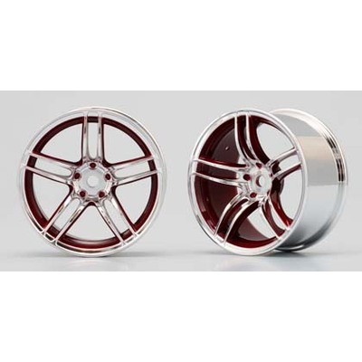 Yokomo Pro Drive GC-05 Wheel Red/Silver