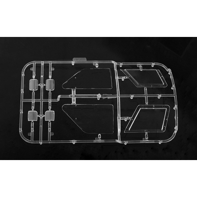 RC4WD 1985 Toyota 4Runner and 1987 Toyota XtraCab Clear Parts (B)