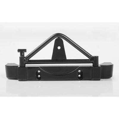 Tough Armor Rear Bumper w/Spare Tire Mount for 1/18 Gelande II RTR w/Black Rock Body