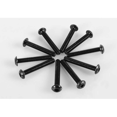 Steel Button Head Cap Screws M3 x 20mm (10)