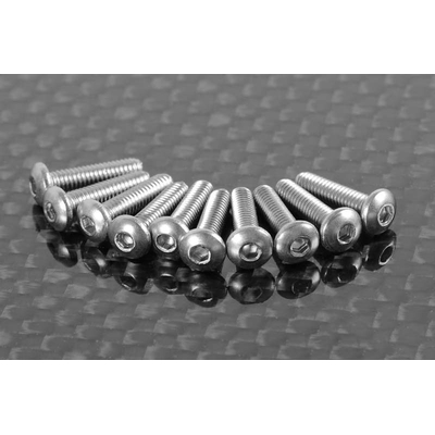 Button Head Cap Screws M2.5 x 10mm (10)