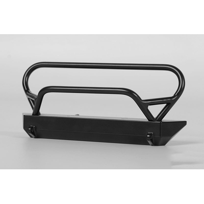 Tough Armor Winch Bumper with Grill Guard for Axial Jeep Rubicon