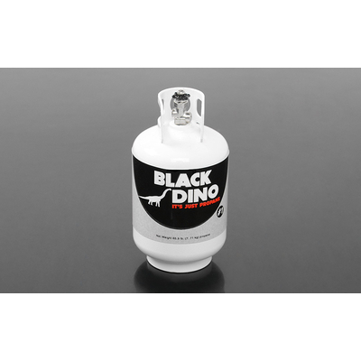 Black Dino 1/10 Aluminum Propane Tank