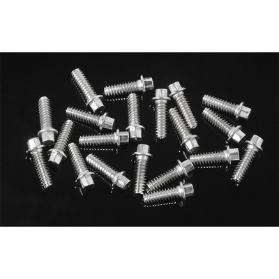 RC4WD Miniature Scale Hex Bolts (M1.6 x 5mm) (Silver)