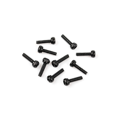 Socket Head Self Tapping Screws M1.6 X 6mm (Black)