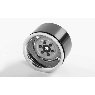 Rally 1.9" Beadlock Wheels (Silver)