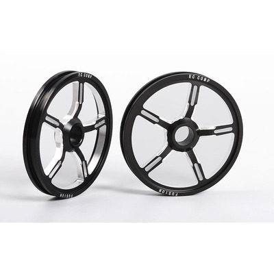 RC4WD RC Components Fusion Drag Race Front Wheels